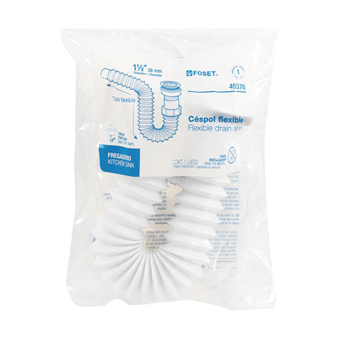 Céspol flexible 1 1/2', contra, polipropileno para fregadero | CE-233 | 49370