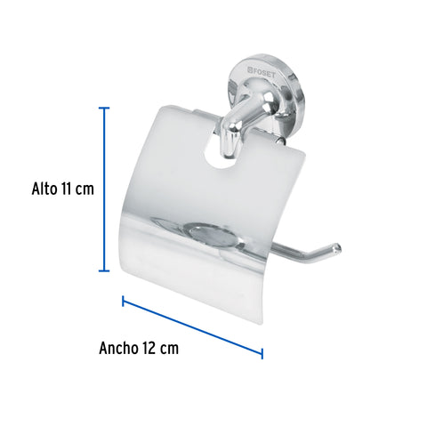Portarrollo con cubierta de acero inoxidable, FOSET AQUA | AQA-72 | 49397