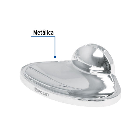 Jabonera metálica, FOSET AQUA | AQA-74 | 49404