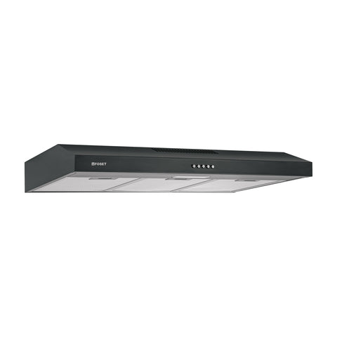 Campana extractora 80 cm, empotrable, negra, FOSET | CAME-80M | 49487