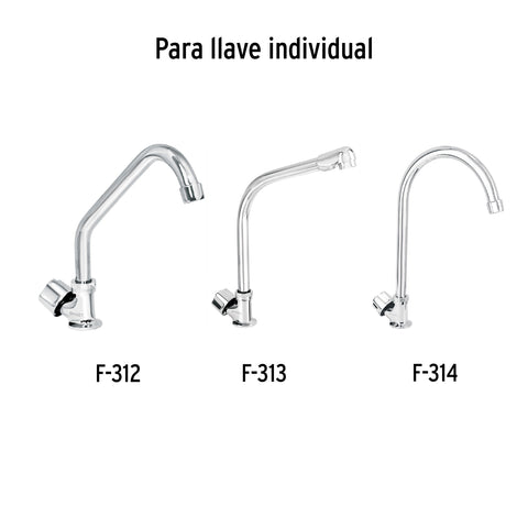 Maneral de repuesto para F-312, F-313 y F-314, FOSET BASIC | MM-312 | 49502
