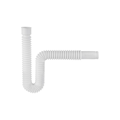 Céspol flexible, polietileno blanco, para lavabo y fregadero | CE-232 | 49509
