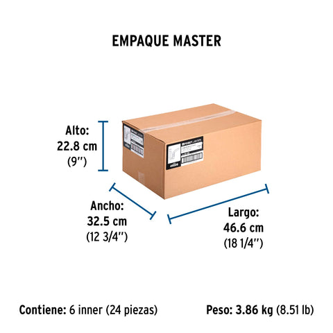 Céspol flexible, polietileno blanco, para lavabo y fregadero | CE-232 | 49509