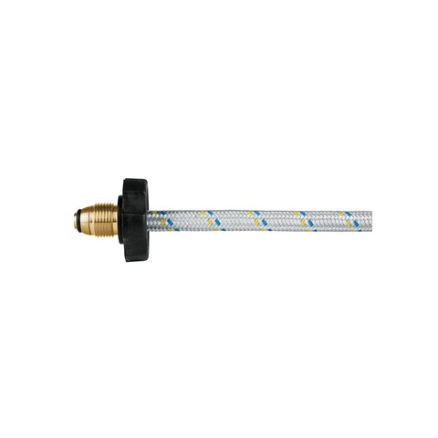Manguera pigtail, aluminio, 7/16' x 7/8', 55 cm, FOSET | FPIG-55 | 49513