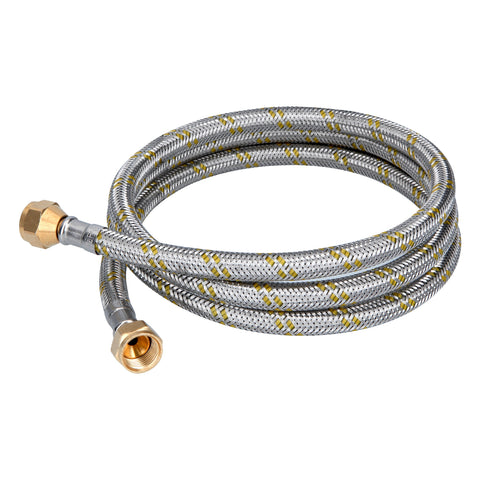Manguera para gas, acero inox, 3/8' flare, 150 cm, FOSET | FGA-15X | 49516