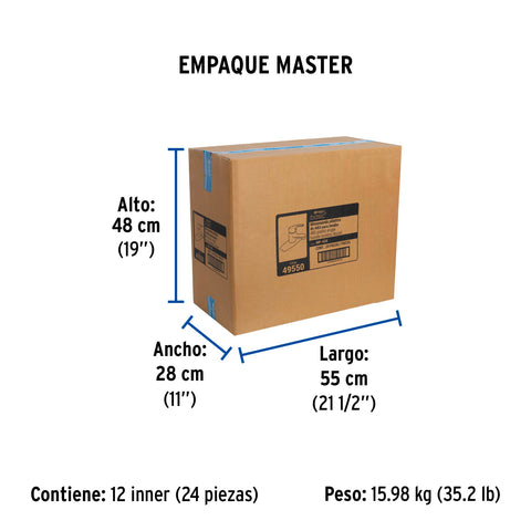 Monomando lavabo, ABS, nariz recta, con cubierta, BASIC | MP-420 | 49550