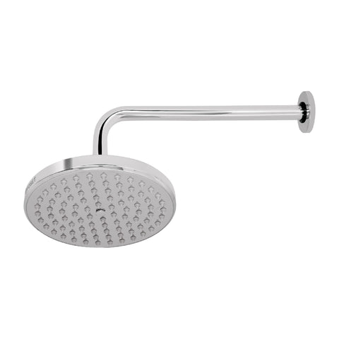 Regadera cromo 8' plato redondo, con brazo, FOSET ELEMENT | R-208 | 49577