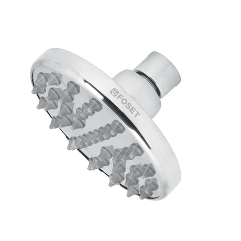 Regadera cromo 4' plato redondo, sin brazo, FOSET ELEMENT | R-204S | 49581