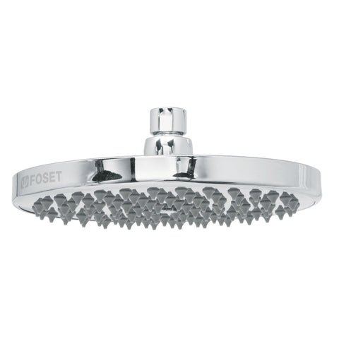 Regadera cromo 8' plato redondo, sin brazo, FOSET ELEMENT | R-208S | 49583