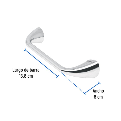 Portarrollo con barra de acero inoxidable, FOSET AERO | AEA-72 | 49634