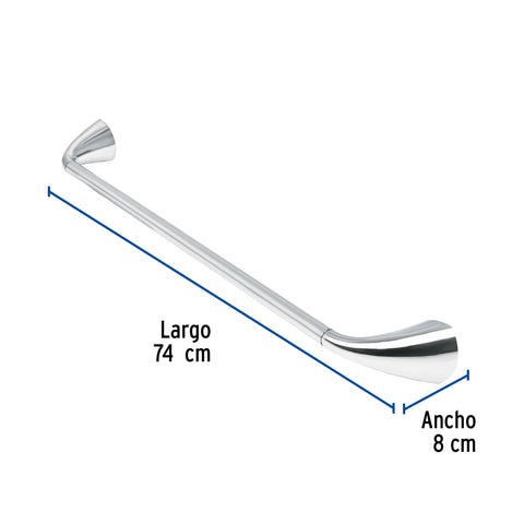 Toallero con barra de acero inoxidable, FOSET AERO | AEA-76 | 49638
