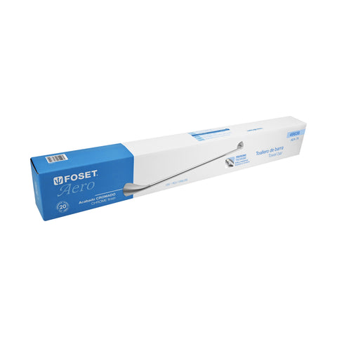 Toallero con barra de acero inoxidable, FOSET AERO | AEA-76 | 49638