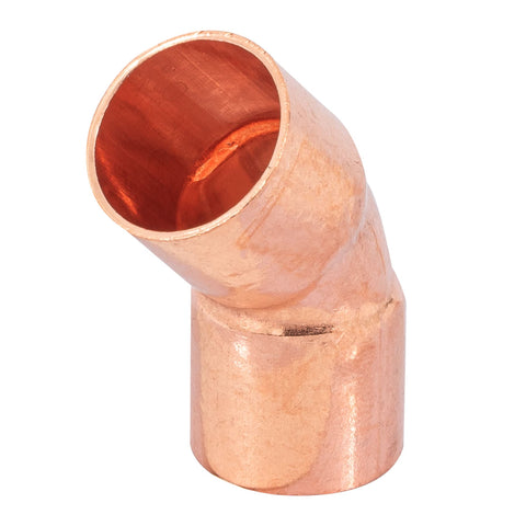 Codo 45° de cobre 1/2', FOSET | CC-861 | 49728