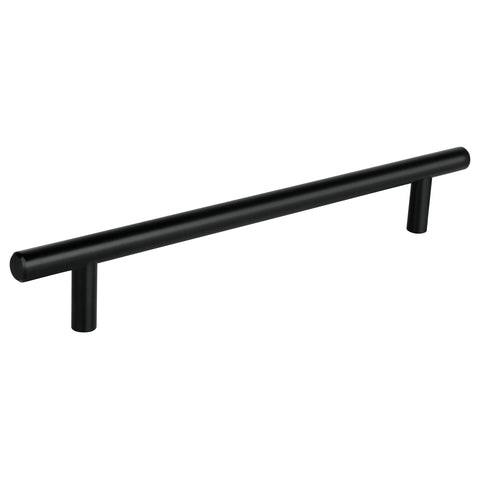 Jaladera de acero, 192mm, línea Cilindro, negro, HERMEX | JAL-0364 | 49734
