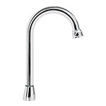 Cuello tipo bar para mezcladora de lavabo, cromo, AQUA | AQCR-60 | 49790