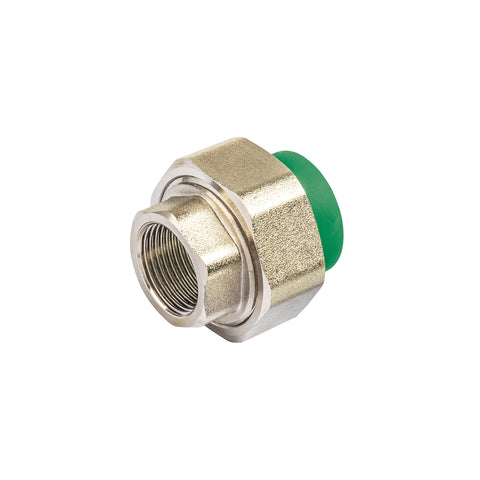 Tuerca unión PPR, mixta inserto metálico, 3/4', FOSET | CV-982 | 49817