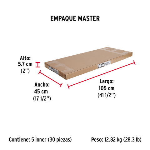 Guardapolvo automático 100 cm aluminio, HERMEX | GUPO-100AA | 49884