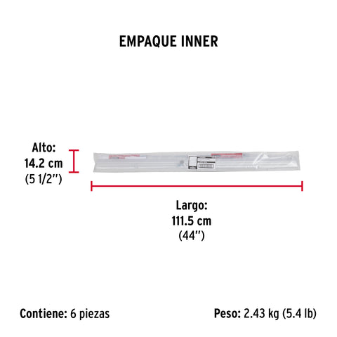 Guardapolvo automático 100 cm aluminio, HERMEX | GUPO-100AA | 49884
