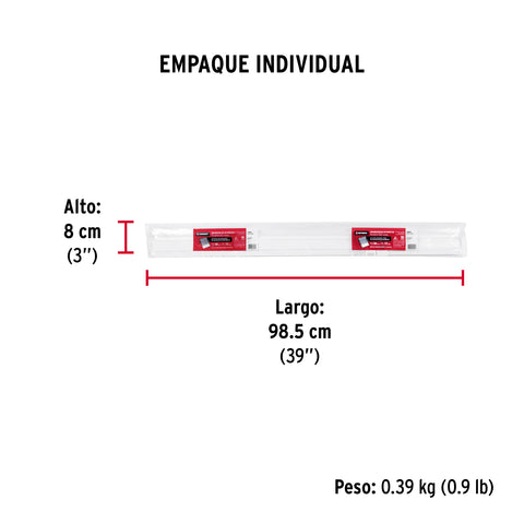Guardapolvo automático 90 cm blanco, HERMEX | GUPO-90AB | 49888
