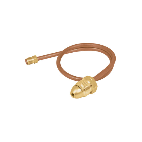 Pigtail con tuerca izquierda, punta pol, 50 cm, FOSET | PIPO-50 | 49964