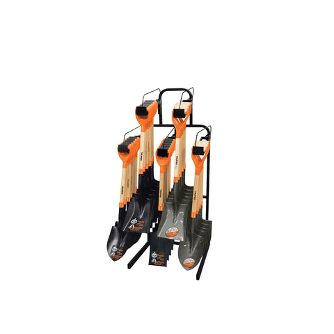 Rack para palas con mango 'Y' de pared para 30 pz, Truper | R-PYP | 50031