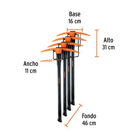 Rack para talachos y zapapicos, Truper | R-TP | 50077