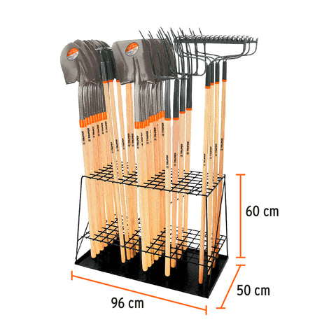 Rack de piso para herramientas de mango largo, Truper | RACK-ML | 50099