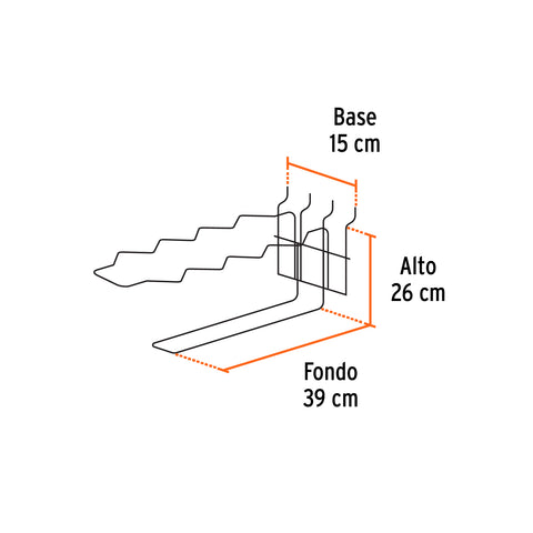 Rack para tijeras de poda chicas, Truper | R-TIJ-CH | 50114
