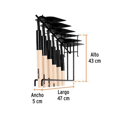Rack para azadones, Truper | R-ATJ | 50140