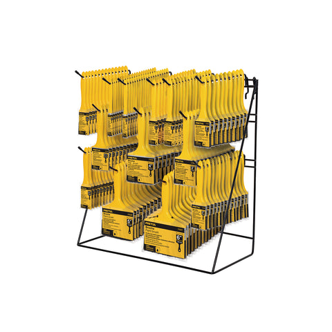 Exhibidor despachador con 156 brochas mango plástico Pretul | R-BRO-P-C | 50195