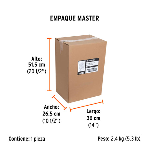 Rack para 30 pinturas en aerosol, Truper | R-PINT-A | 50329