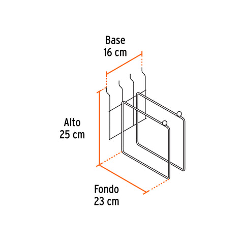 Rack para hachas, Truper | R-HA | 50357