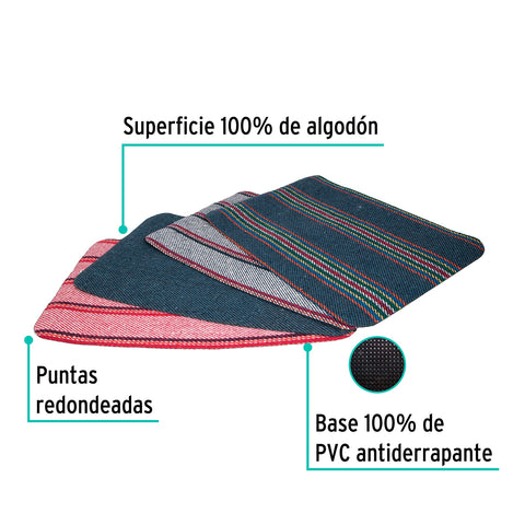 Tapete de jerga de 60 cm, KLINTEK | TAJE-60 | 53040