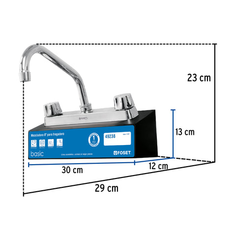 Exhibidor con mezcladora F-317, FOSET | EX-F-317 | 55281