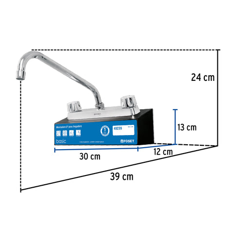 Exhibidor con mezcladora F-318, FOSET | EX-F-318 | 55282