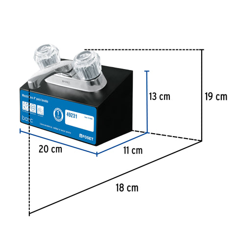 Exhibidor con mezcladora M-048A, FOSET | EX-M-048A | 55292