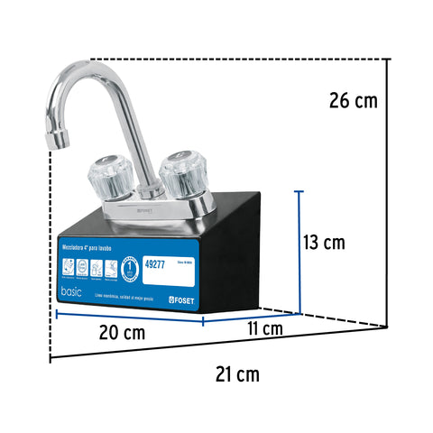Exhibidor con mezcladora M-060A, FOSET | EX-M-060A | 55453