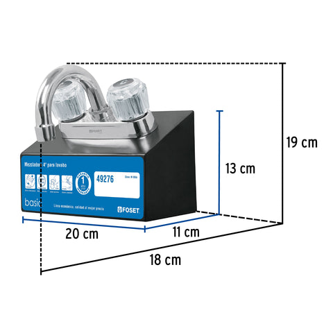 Exhibidor con mezcladora M-050A, FOSET | EX-M-050A | 55455