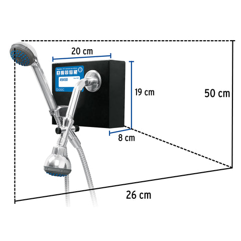 Exhibidor con regadera R-007, FOSET | EX-R-007 | 55457