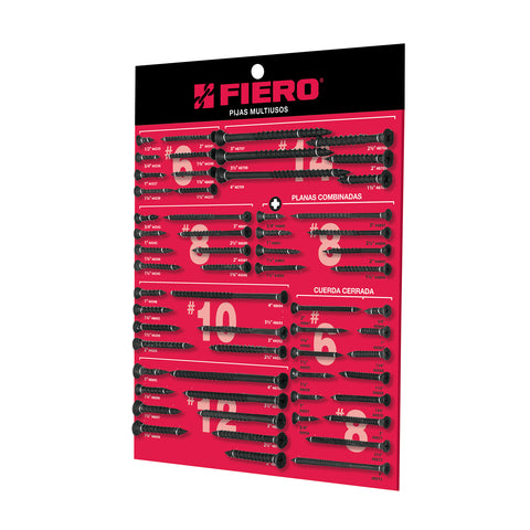 Exhibidor FIERO de pijas multiusos | EXF-PIJ | 55548