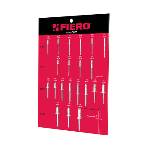 Exhibidor FIERO de remaches | EXF-RE | 55557