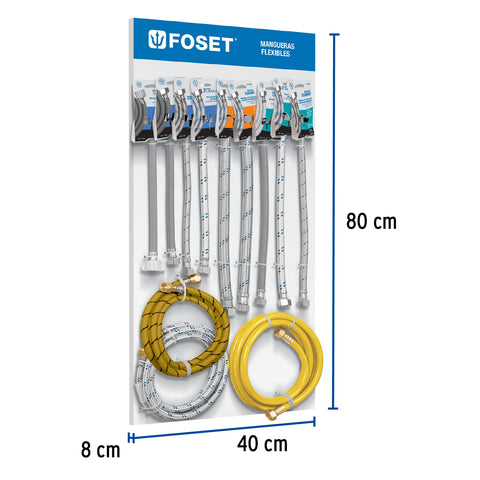 Exhibidor de mangueras, FOSET | EX-MAN-FOS2 | 55576