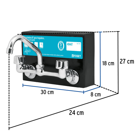 Exhibidor con mezcladora AQF-92, FOSET | EX-F-AQF-92 | 55588