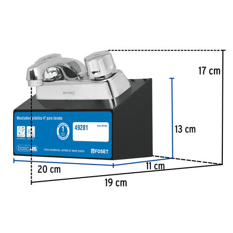 Exhibidor con mezcladora MP-048, FOSET | EX-MP-048 | 55595