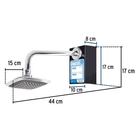 Exhibidor con regadera R-510, FOSET | EX-R-510 | 55603