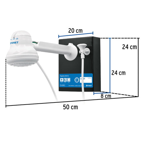 Exhibidor con regadera REGEL-4, FOSET | EX-REGEL-4 | 55607