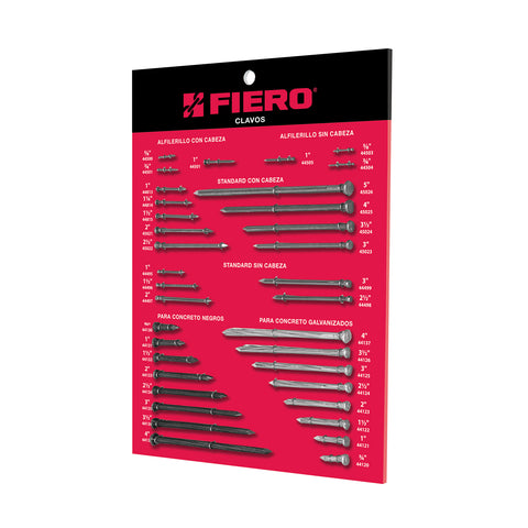 Exhibidor FIERO de clavos | EXF-CL-2 | 55696