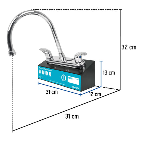 Exhibidor con mezcladora AQF-82, FOSET | EX-AQF-82 | 55721