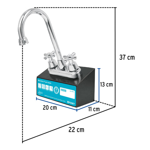 Exhibidor con mezcladora AQM-61, FOSET | EX-AQM-61 | 55725