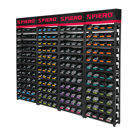 Rack modular con tornillos, 192 gavetas (R-TOR-4)